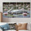 Jens - Swans Animal, art mural 4 pièces-106423909