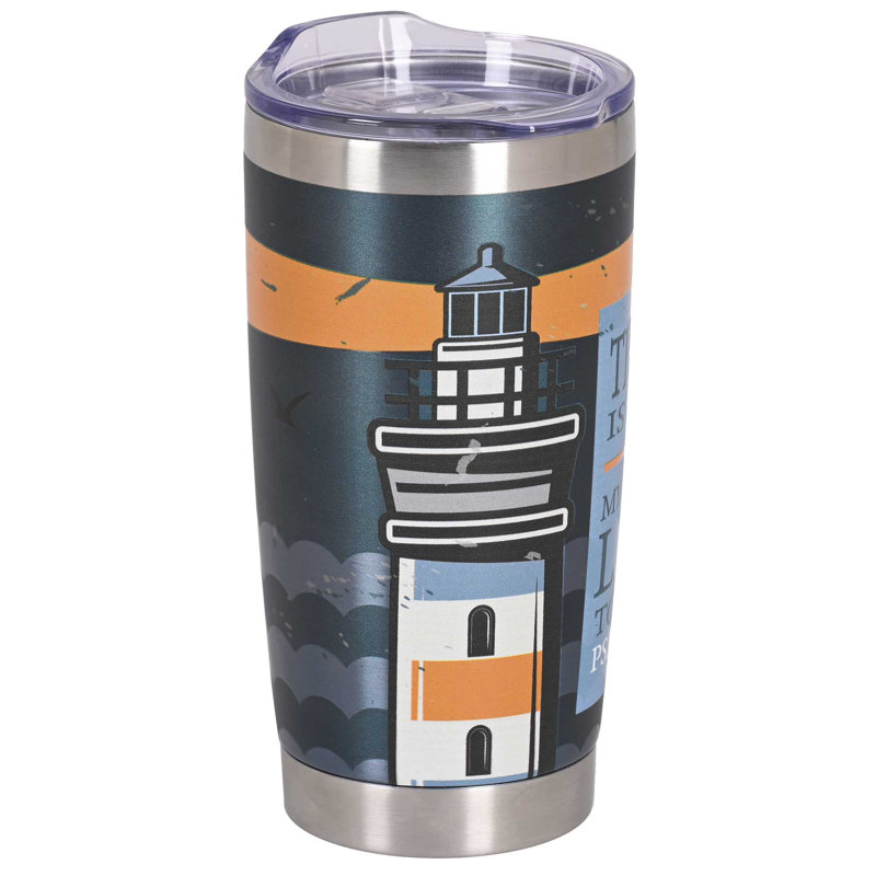 Tumbler Lighthouse Your Word Is A 20 Oz
