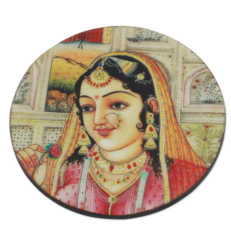 Sous-verres 4 pièces Mughal Muse