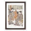 At the Ise-Ya Tea-House by Koryusai Isoda - Framed Print-57844645-57844643