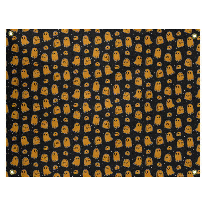 Tapisserie ghost par katelyn elizabeth Kitterman, H 27,5 po x l 37,5 po, Intérieur