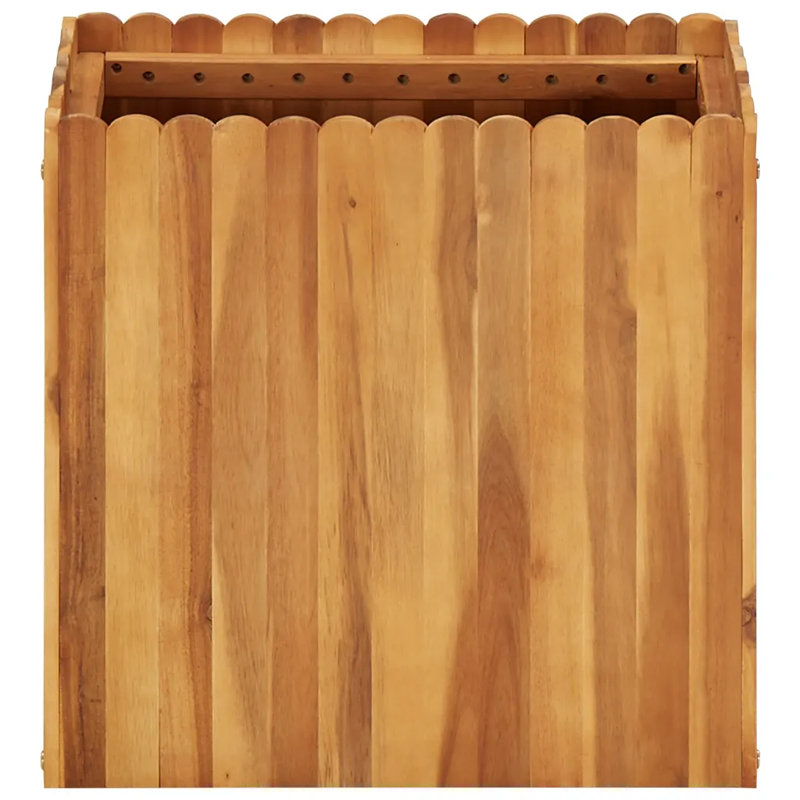 Benton Wood Planter Box, 50cm H x 50cm W x 30cm D
