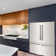 ZLINE 60 in. Built-In Refrigerator in White Matte with Graphite Gray Interior