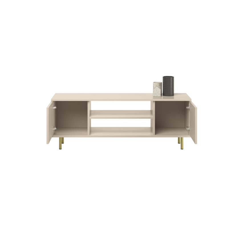 RTV Focus cashmere, Beige/Gold, 35cm H x 135cm W x 40cm D