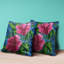 Floral Square Throw Cushion-529143410-529143408