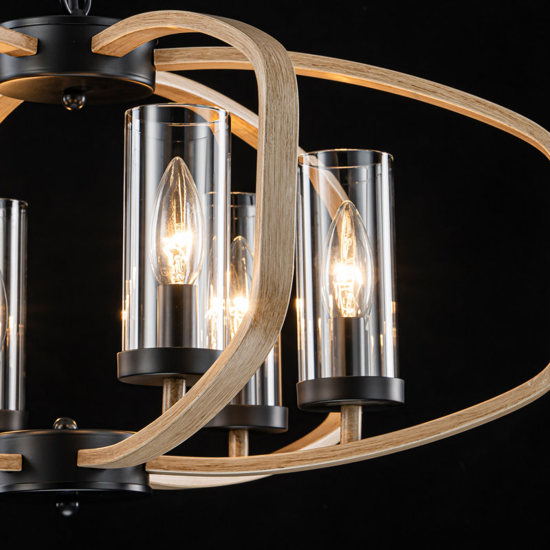 Lustre tambour à 6 lumières Heald