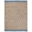 Tapis naturel en jute / coton tissé à la main Natural-108772826