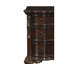 Table de chevet traditionnelle en cerisier, 3 tiroirs pour table de chevet, finition 3 cerisiers