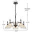 Luminaire suspendu moderne à 5 lumières Chandeliers