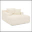 Canapé-lit rembourré en mousse de velours côtelé rembourré avec assise profonde Living Chair-879631082