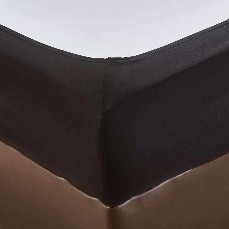 Box Spring Cover, Queen, Black