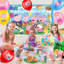 Peppa Pig Party Supplies Set,82 Pcs Peppa Pig Birthday Party Decorations