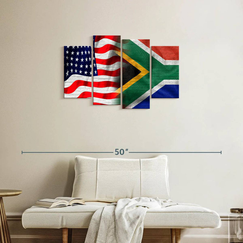 Drapeau de Borges aux États-Unis et en Afrique du Sud, H 22 po x l 36 po