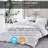 Luxurious All-Season Exquisite Pinch Pleat Design Goose Down Comforter Duvet, 750+ Fill Power, 100% Down-Proof Cotton Cover-976753562-976753573