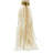 9" Long Acrylic Drop W/Polyester Tassel Hanging Ornaments - Set of 12-100693144