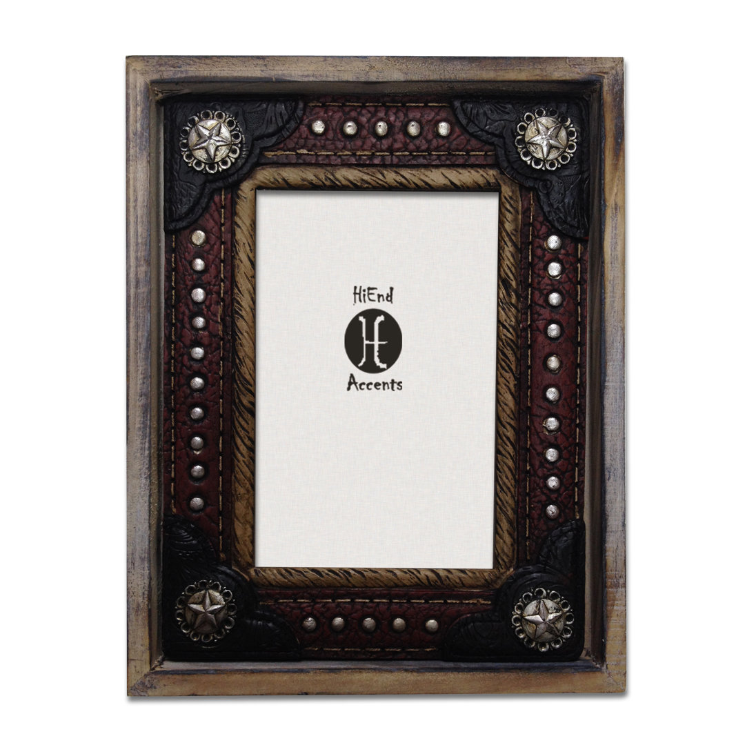 Brown Wood Picture Frame (Set of 2) Paseo Road by HiEnd Accents