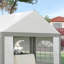 Concordia 4 x 4m Galvanised Party Tent Marquee Gazebo with Sides, 4 Windows