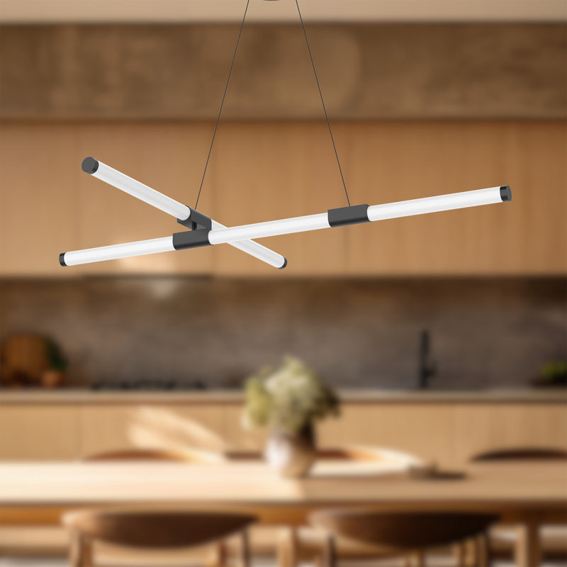 Akari 2 - Light LED Chandelier, Black