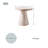 Round MGO Side Table