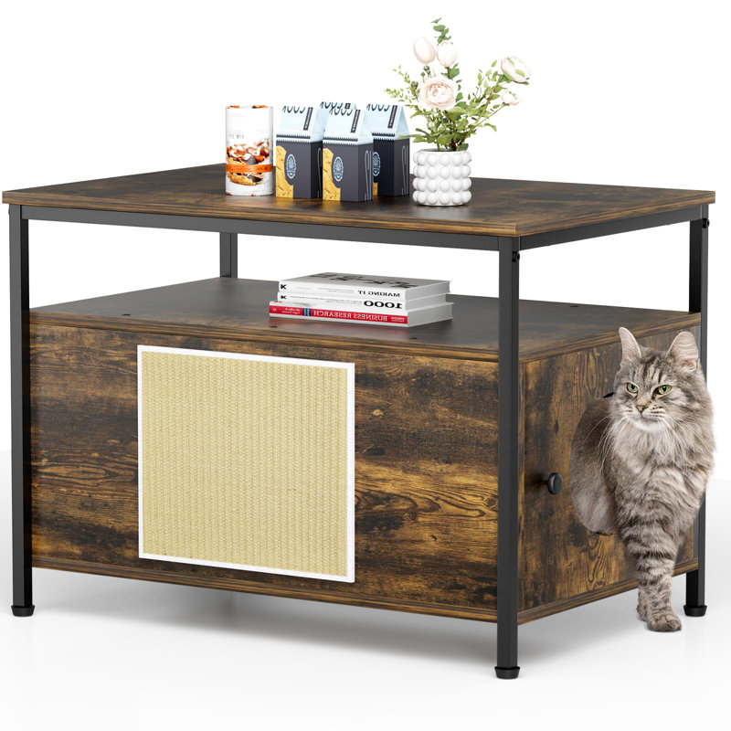Litter Box Enclosure, Tan