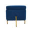 Velvet Upholstered Storage Bench-1261168166