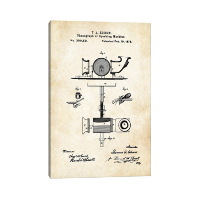 " Edison Phonograph " by Patent77