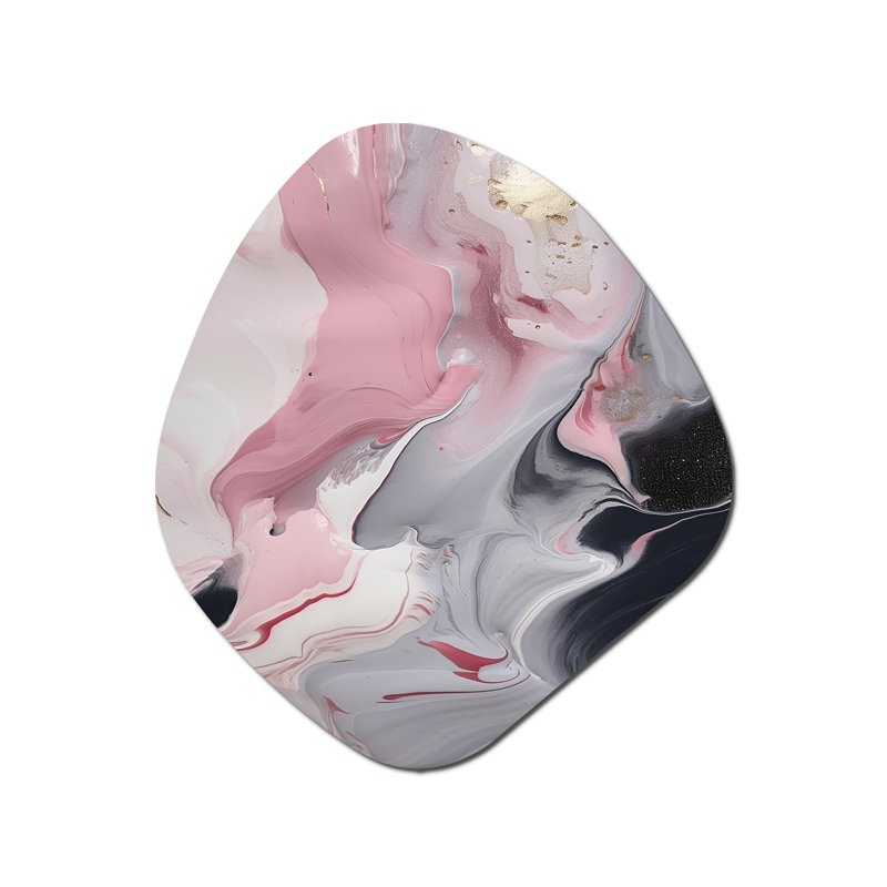 Œuvre d'art en marbre massif II, H 28 po x l 25 po