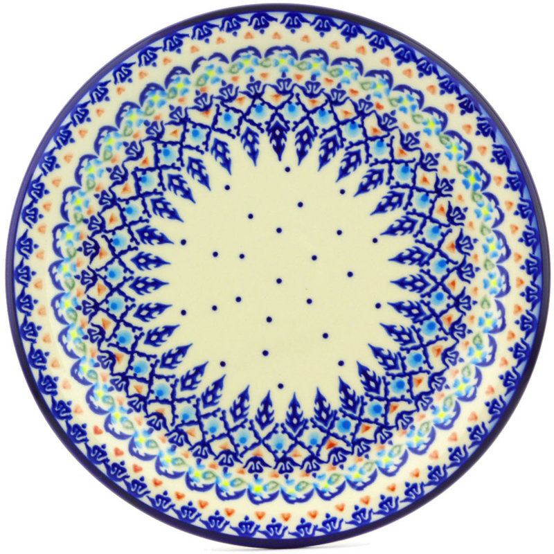 Polish Pottery 11" Stoneware Plate