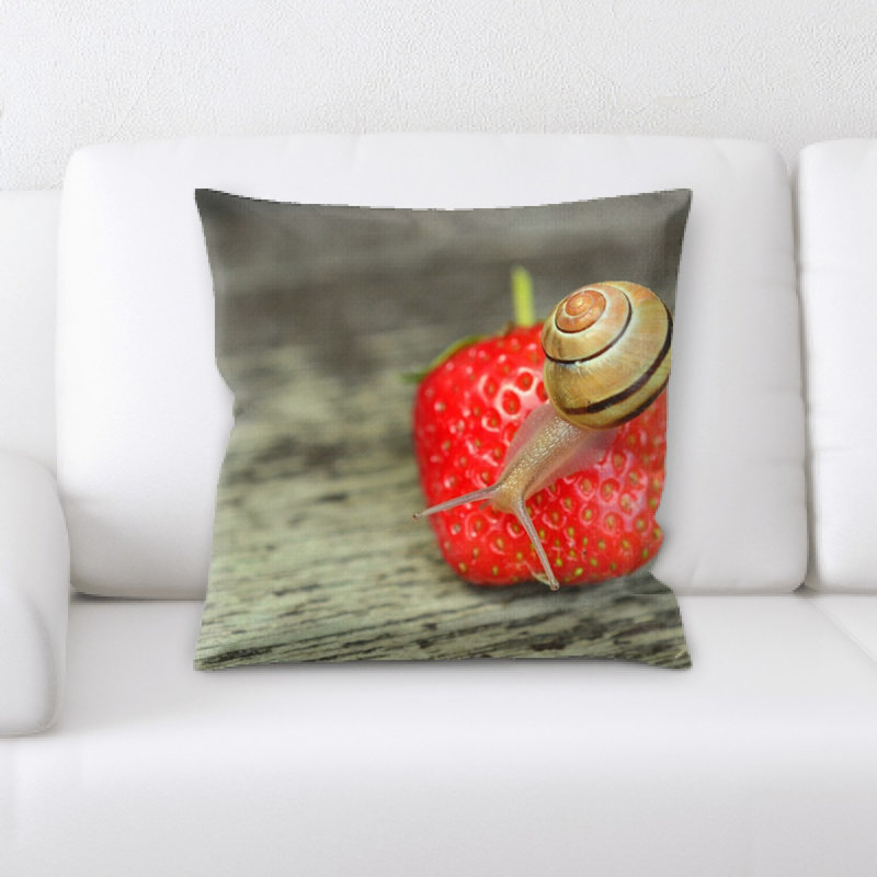 Coussin fraise