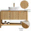 Meuble-lavabo autoportant 48 po avec lavabo vasque 48 po-275514207