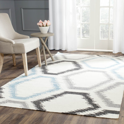 Seraphin Rectangle Wool Hand Woven Area Rug
