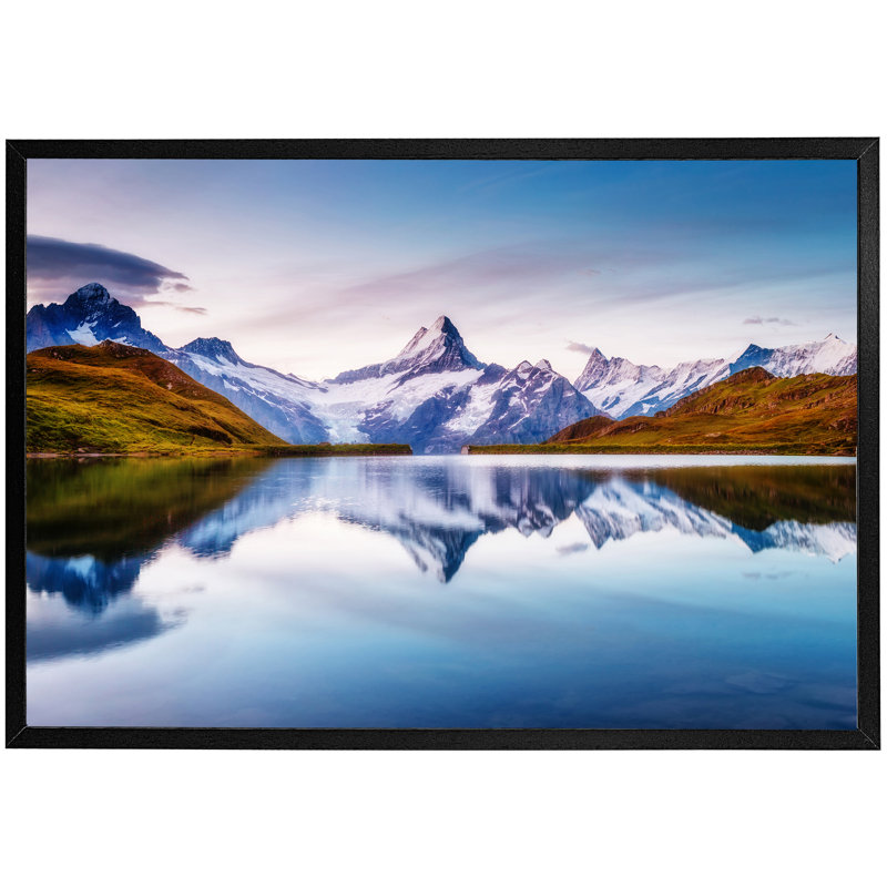 Danube Single Picture Frame Print, Black Framed, 51cm H x 76cm W x 4cm D