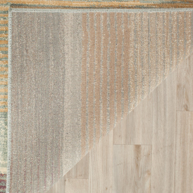 Lollie Performance Abstract Rug, Rectangle 5'3" x 7'6"