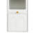 70.87" H Tall Bathroom Storage Cabinet With 1 Doors And 2 Drawer, Narrow Storage Unit, Floor Cabinet For Bathroom, Living Room, Entryway, Kitchen, White