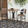 Katzer 3 Piece Bar Height Dining Set
