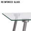 Ensembles de table de salle à manger modernes en verre pour la famille, design spacieux, essentiel pour la cuisine