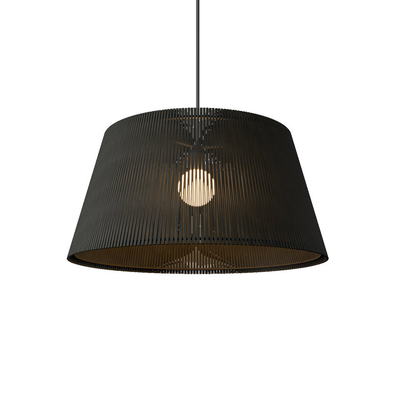 Luminaire suspendu Living, Gris anthracite, H 11,81 po x l 23,62 po x P 23,62 po