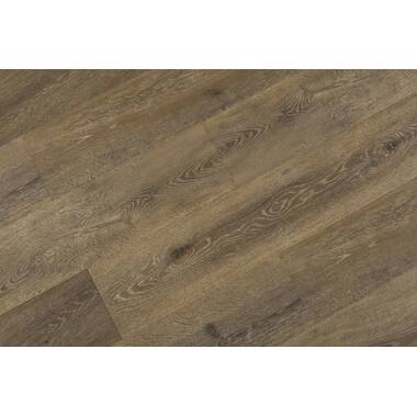 Mannington Restoration Collection® Haven 8'' x 51'' x 12mm Laminate  Flooring In Parchment