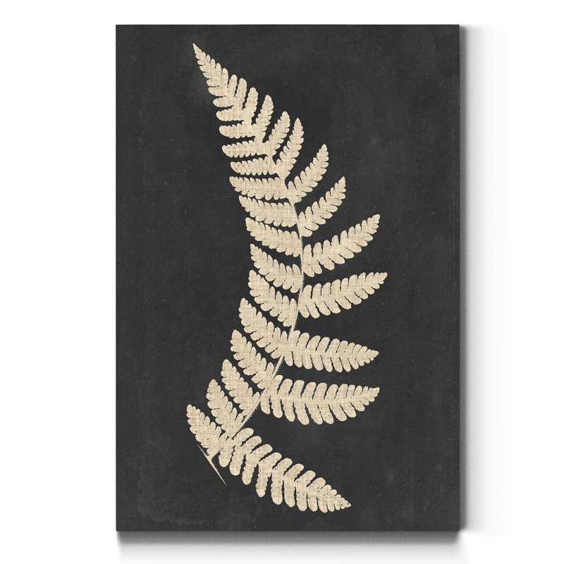 " Linen Fern IV ", 48" H x 32" W x 1" D