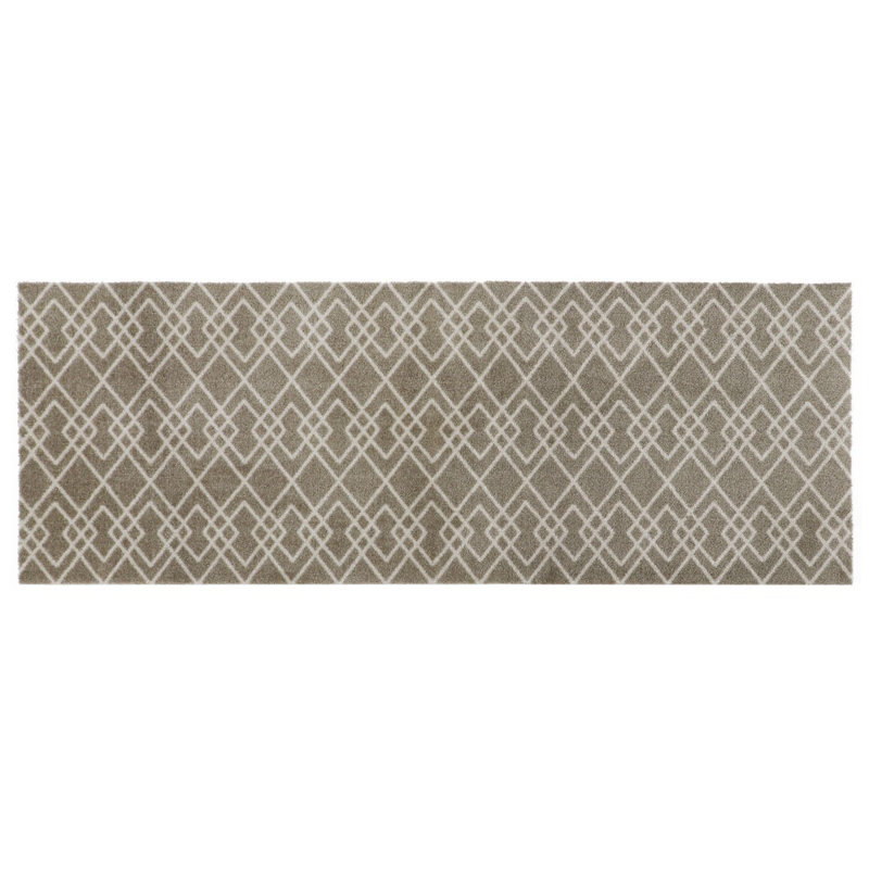 Non-Slip Geometric Indoor Doormat, Rectangle 57cm W x 150cm L