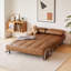 2 Seater Faux Leather Sofa Bed