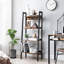 Chyna 137.5cm H x 56cm W Metal Bookcase