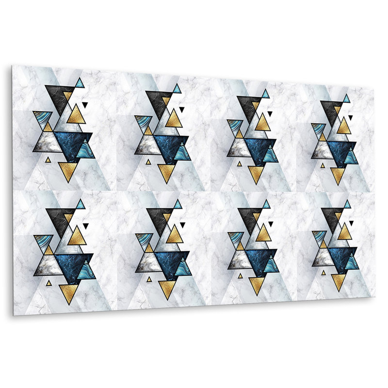 Self Adhesive Vinyl Splashback Sticker Wall Tiles Wall Stickers 39,37x19,68 Inch Tile Peel and Stick