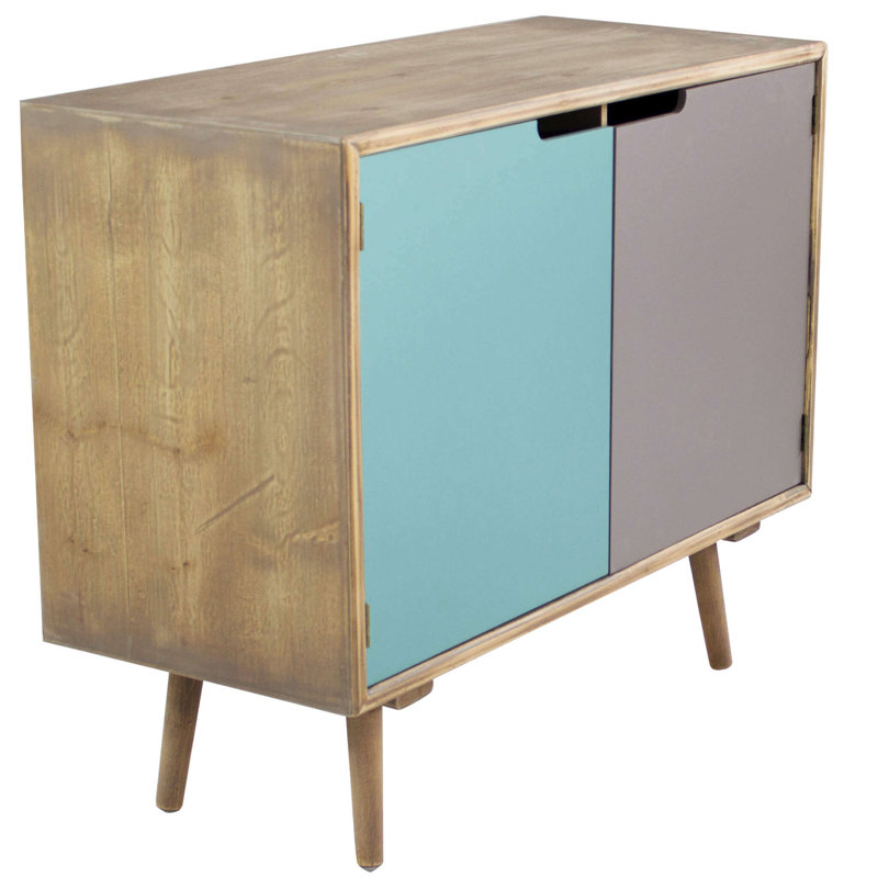 Violetta 80cm Solid Wood Sideboard