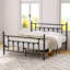 Double Metal Bed Frame with Headboard-1690835539-1690835538