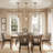 Meya 1 - Light Dimmble Brass Single Pendant For Dining Room
