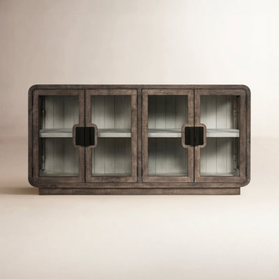 German 70'' Solid Wood Sideboard