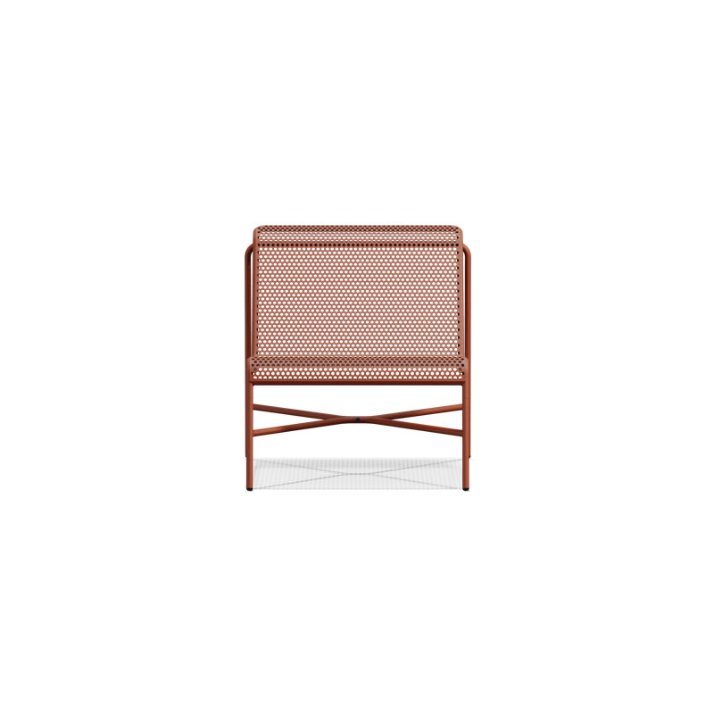 Perf Lounge Chair, Rust