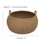 Grand panier de rangement tissé Bayou Breeze pour jouets, couvertures et linge