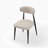 Battistina 18.9'' H Fabric Upholstered Metal Side Chair-477592970-531164232